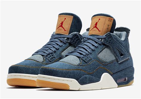 lv jordan 4 blue|jordan 4 retro levi's black.